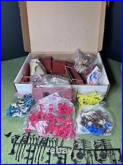 MARX 54MM Fort Apache 4501 complete playset with Extra figures more