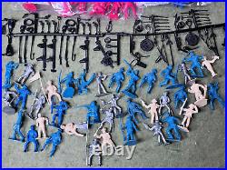 MARX 54MM Fort Apache 4501 complete playset with Extra figures more