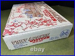 MARX 54MM Fort Apache 4501 complete playset with Extra figures more