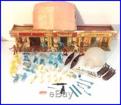 Marx Alaska Playset Vintage Arctic Eskimo Golden Nugget Rarest Marx Building