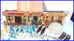 Marx Alaska Playset Vintage Arctic Eskimo Golden Nugget Rarest Marx Building