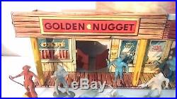 Marx Alaska Playset Vintage Arctic Eskimo Golden Nugget Rarest Marx Building