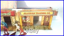 Marx Alaska Playset Vintage Arctic Eskimo Golden Nugget Rarest Marx Building