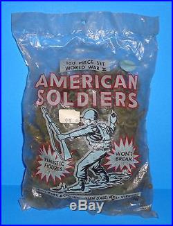 Marx Bagged Set Of American Army Soldiers