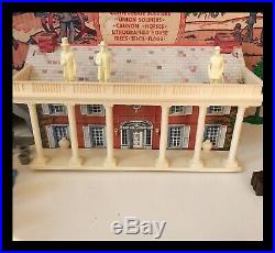 MARX BATTLE OF THE BLUE & GRAY PLAY SET- 1959 No. 4760 98% COMPLETE IN BOX