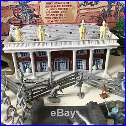 MARX BATTLE OF THE BLUE & GRAY PLAY SET-1962- No. 4658- 99% IN BOX BEAUTIFUL