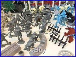 MARX BATTLE OF THE BLUE & GRAY PLAY SET No. 4760 SERIES 2000 1959 95%