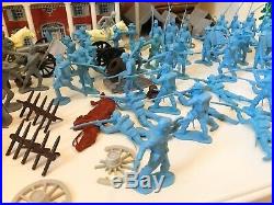 MARX BATTLE OF THE BLUE & GRAY PLAY SET No. 4760 SERIES 2000 1959 95%