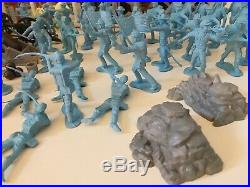 MARX BATTLE OF THE BLUE & GRAY PLAY SET No. 4760 SERIES 2000 1959 95%