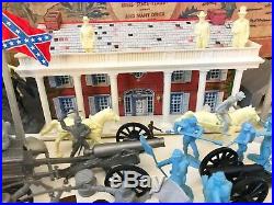 MARX BATTLE OF THE BLUE & GRAY PLAY SET No. 4760 SERIES 2000 1959 95%