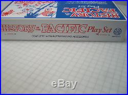 MARX BATTLEGROUND HISTORY IN THE PACIFIC 4164 PLAYSET With HANDMADE RARE ART BOX