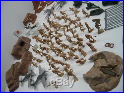 MARX BATTLEGROUND IWO JIMA 4154 PLAY SET WithO ORIGINAL BOX