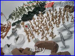 MARX BATTLEGROUND IWO JIMA 4154 PLAY SET WithO ORIGINAL BOX