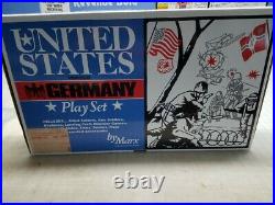 MARX BATTLEGROUND U. S VS. GERMANY CONCEPT SET WithBOX MUST SEE! HANDMADE