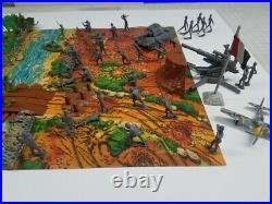 MARX BATTLEGROUND U. S VS. GERMANY CONCEPT SET WithBOX MUST SEE! HANDMADE