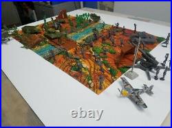 MARX BATTLEGROUND U. S VS. GERMANY CONCEPT SET WithBOX MUST SEE! HANDMADE