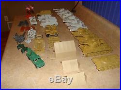 Marx Battleground Vintage Sears Soldiers Tanks Playset Toy Lot Huge 168