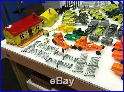 Marx Big Inch Pipeline, Construction Camp Playsets. With Extras And Boxes