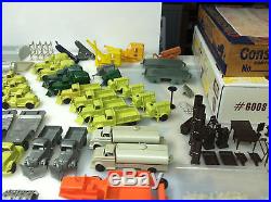 Marx Big Inch Pipeline, Construction Camp Playsets. With Extras And Boxes