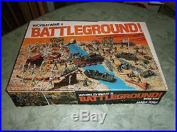 MARX Battleground 4204 playset 100% complete