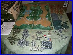 MARX Battleground Terrain set 4184 Great terrain pieces