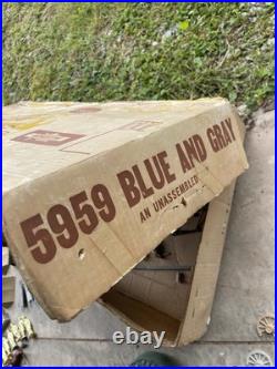 MARX Blue and Gray Civil War Playset Sears 5959