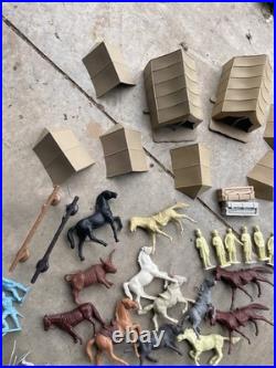 MARX Blue and Gray Civil War Playset Sears 5959