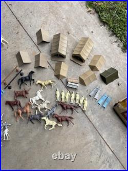 MARX Blue and Gray Civil War Playset Sears 5959