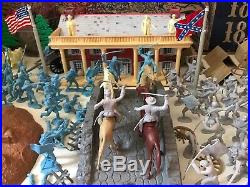 MARX CENTENNIAL BATTLE OF THE BLUE & GRAY PLAY SET -No. 5929- 98% VG In BOX RARE