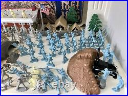 MARX CENTENNIAL BATTLE OF THE BLUE & GRAY PLAY SET No. 5929 99% VG SET WithBOX