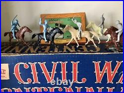 MARX CENTENNIAL BATTLE OF THE BLUE & GRAY PLAY SET No. 5929 99% VG SET WithBOX