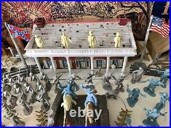 MARX CENTENNIAL BATTLE OF THE BLUE & GRAY PLAY SET No. 5929 99% VG SET WithBOX