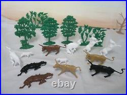 MARX/CTS Western Wagon Train Playset, 54MM Toy Soldiers 168 pieces