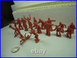 MARX Captain Space (Corbett, Rex, etc.) Mint Matched Set of 20 Rust Space Figs