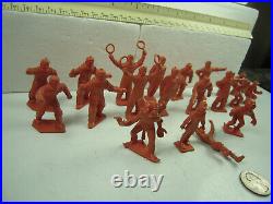 MARX Captain Space (Corbett, Rex, etc.) Mint Matched Set of 20 Rust Space Figs