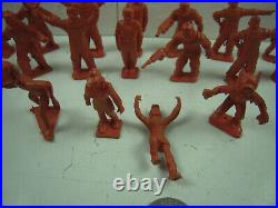 MARX Captain Space (Corbett, Rex, etc.) Mint Matched Set of 20 Rust Space Figs