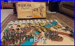 Marx Desert Fox Playset With Extras