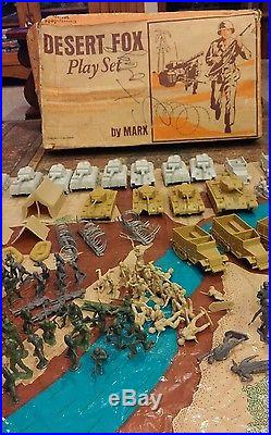 Marx Desert Fox Playset With Extras