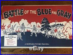 MARX DEVIL'S DEN -BATTLE OF THE BLUE & GRAY PLAY SET -No. 2646- 100% in VG BOX