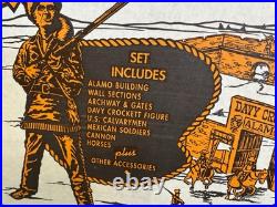MARX Davy Crockett At The Alamo 3534/38R NIB 160th Anniversary Playset