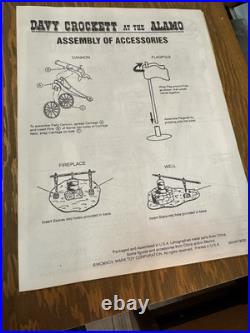 MARX Davy Crockett At The Alamo 3534/38R NIB 160th Anniversary Playset