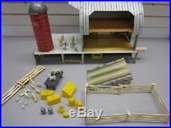 MARX FARM PLAYSET Animals Silo Barn Fence and Other Accessories From Around 1968