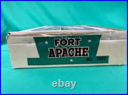 MARX FORT APACHE PLAY SET 3680 1960's in Original NICE BOX! VERY Clean