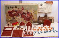 MARX FORT APACHE PLAYSET 1960s BOXED! SHARP
