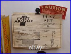 MARX FORT APACHE PLAYSET 1960s BOXED! SHARP