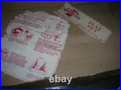 MARX FORT APACHE PLAYSET 3681 withbox INDIANS PIONEERS FORT 1960'S VINTAGE toy