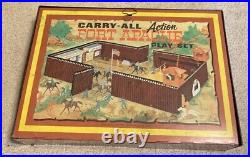 MARX Fort Apache Carry-All Play Set Style #4685 -1968