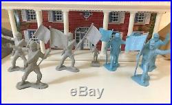 MARX GIANT- BATTLE OF THE BLUE & GRAY PLAY SET -No. 4764- 99% VG In BOX RARE