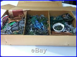 Marx Giant Battleground Playset 1964 Huge Box With Many Items Rare