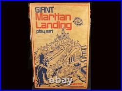 MARX GIANT MARTIAN LANDING Play Set 1977 Complete New In Box